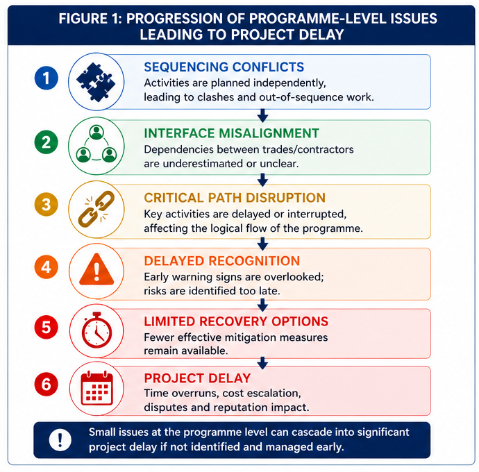 Programme-level issues leading to project delay
